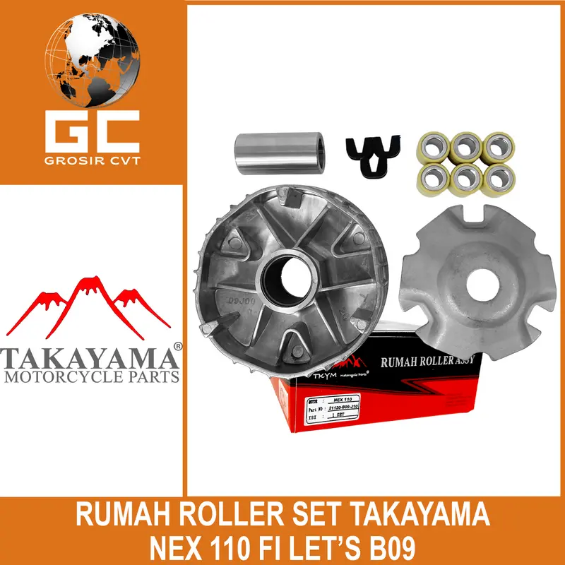 Rumah Roller Set Suzuki Nex Lets 110 Fi Takayama 0