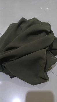 Product Review of BAJU ATASAN WANITA OUTER POLOS BAHAN CERUTY BABYDOLL TERBATU 2022 Muslim Cardigan Oversize Kaos Panjang Kardigan Twill Weave Modest from w**s ** 0