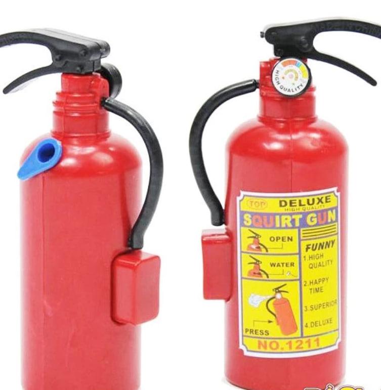 Đồ chơi trẻ em Bình cứu hỏa mini - Bình chữa cháy phun được nước Đồchơitrẻem 4