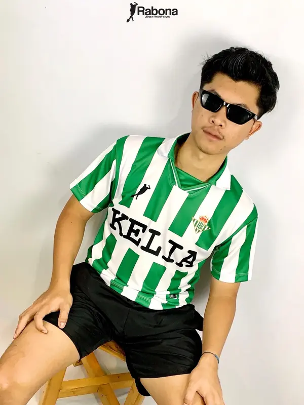 jersey rabona vintage fantasi REAL BETIS/jesey fantasi/jersey retro/jersey vintage/jersey club vintage 3