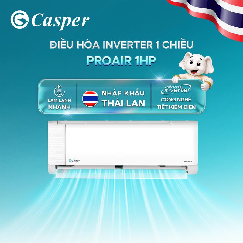 Máy lạnh/ Điều hòa Casper ProAir 1 chiều 1HP - JC-09IU36/ EC-09