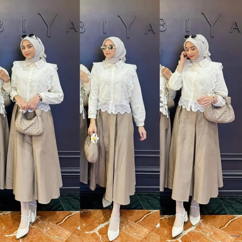 Moodis - Kyeopta Emroidery Top Kemeja Bordir Brukat 6