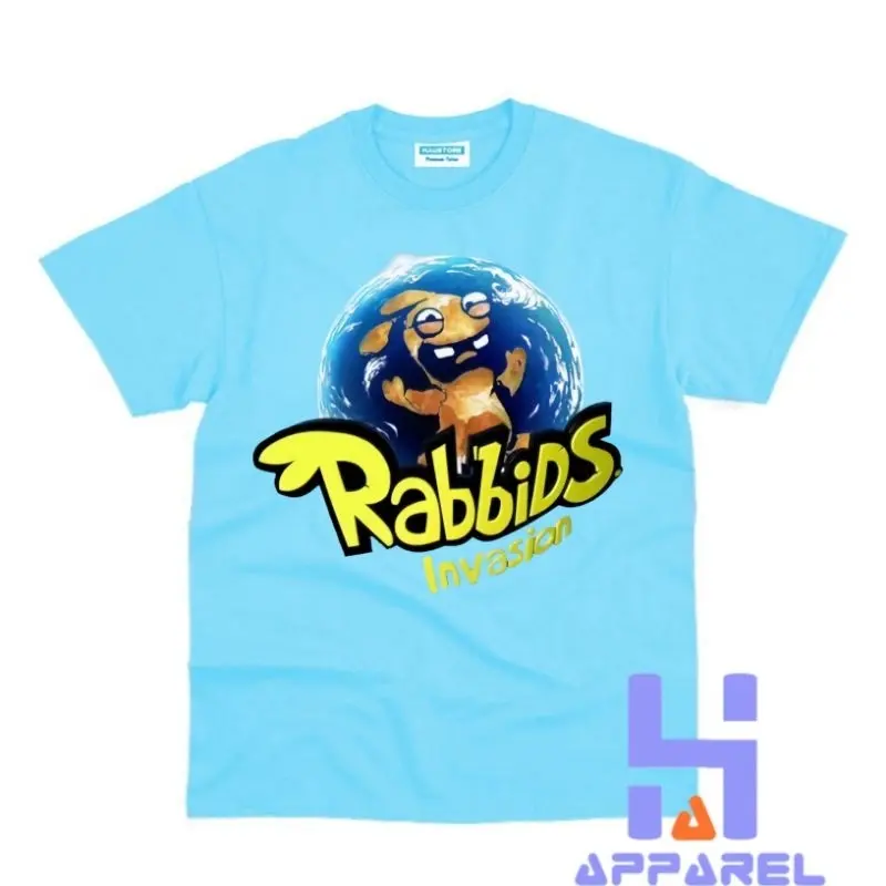 BAJU ANAK KAOS ANAK RABBIDS INVASION KARTUN COD 6