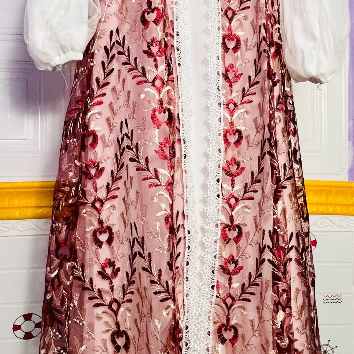 Gamis barukatWanita Muslim Panjang Katun Kulot