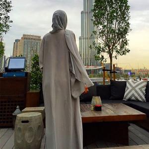Pakaian Muslimah, Rekaan Cantik, Jubah Kardigan Manik Bersulam, Sesuai untuk Prom, Gaya Muslimah, LR220