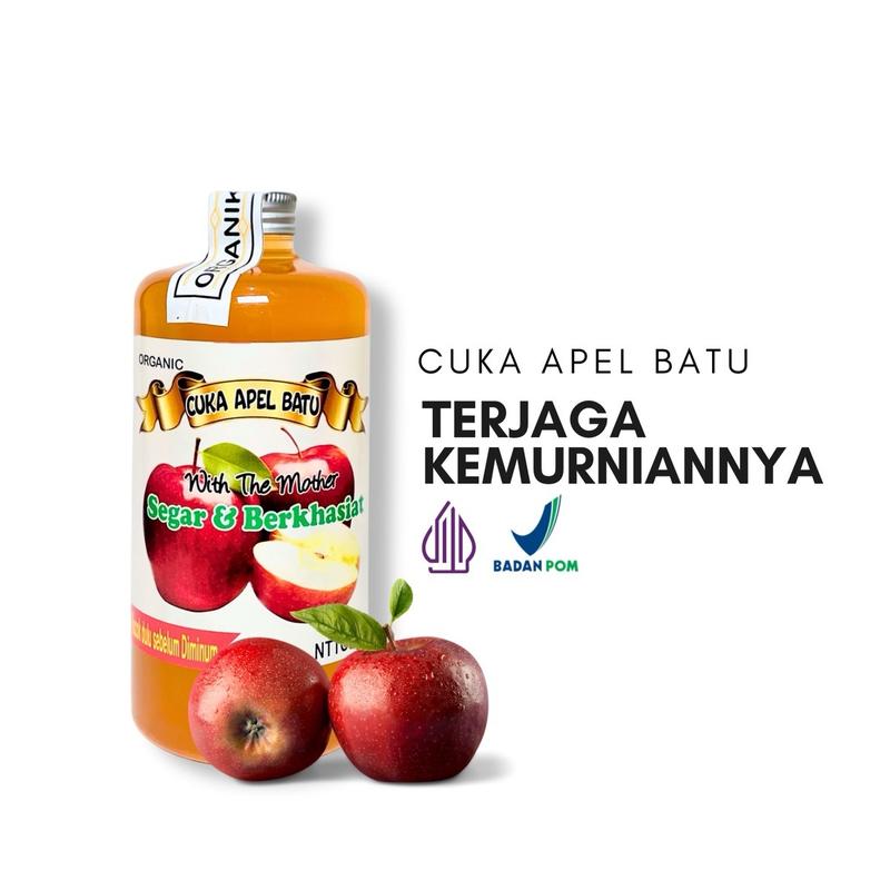 Cuka Apel Batu 500ml Bpom 0