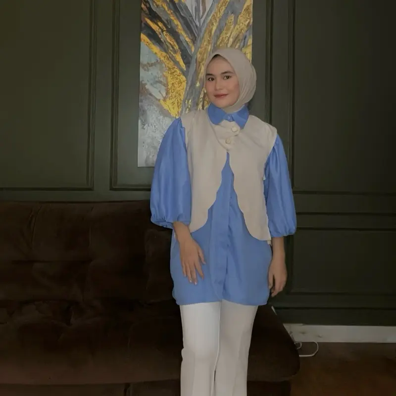 Bundling HEMAT rachel top mix lily vest 4