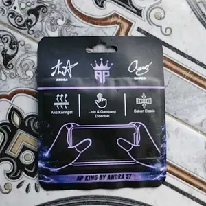 AP KING Sarung Jempol V4 Spesial Edition Super Responsif Anti Keringat untuk Gaming Free Fire Mobile Legend PUBG Roblox