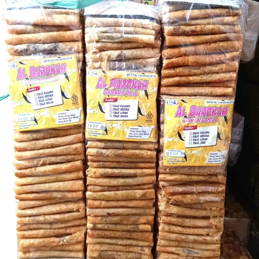 Sale Pisang ROLL 500gram Sale Aroma Pisroma Manis Renyah Legit Tidak Alot
