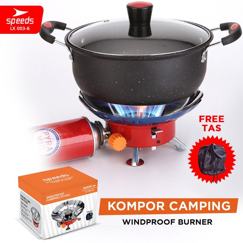 Speeds Kompor Camping / Kompor Portable Alat Masak Camping Untuk Berkemah 003-6 8