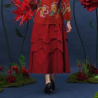 Gambar NONA RARA - Tila Skirt CNY P0631, Rok batik wanita modern - ALL SIZE dari Nona Rara Batik Kota Administrasi Jakarta Timur 3 Tokopedia