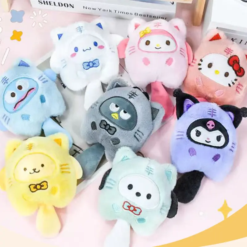 Sanrio/Boneka lucu/Liontin mewah/Liontin tas sekolah siswa/Liontin serial kartun kucing Jepang memanggil