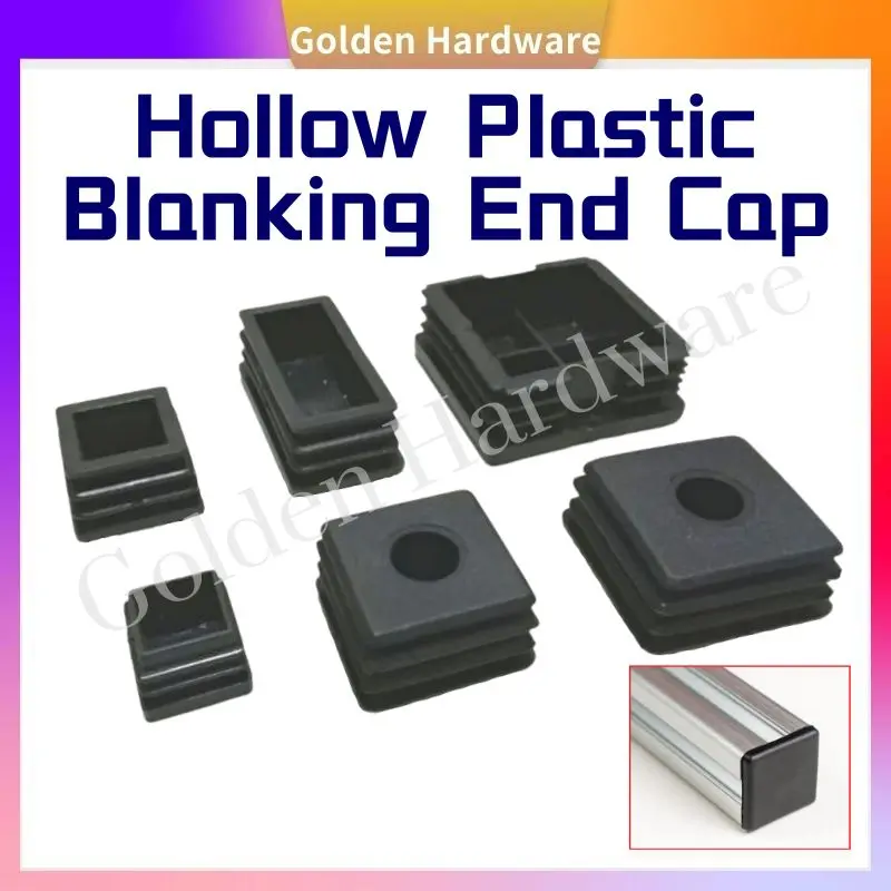 1 Pcs - Hollow Plastic Blanking End Cap - For Tube Insert