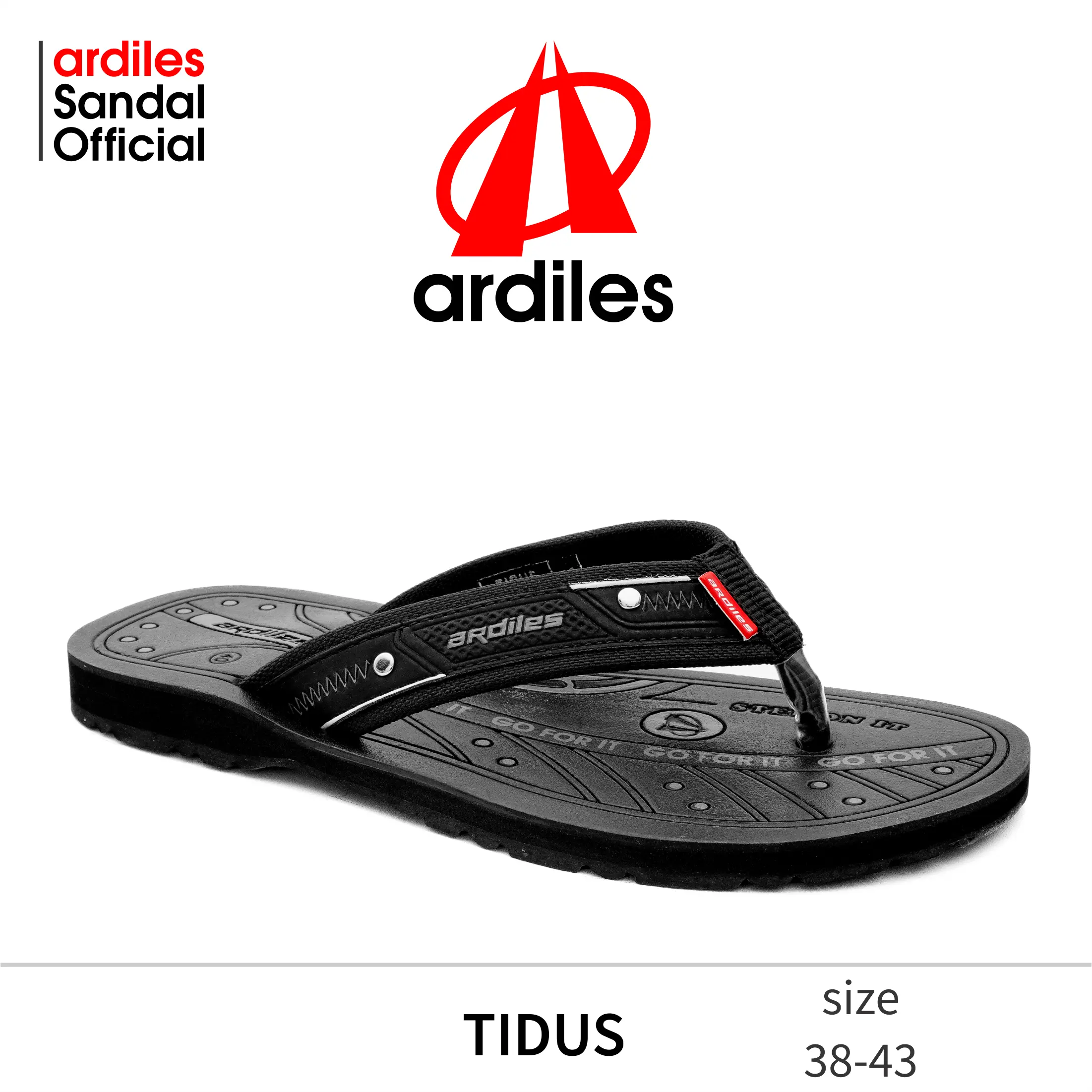ARDILES SANDAL SENDAL JAPIT JEPIT SPON EVA PRIA LAKI DEWASA TIDUS