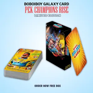 Boboiboy Monsta Galaxy Card Pek Champions Rise Premium