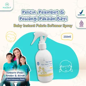 Baby Fabric Softener Spray Pelicin Pelembut Pewangi Setrika Baju Bayi Maskit Baru lahir Balita