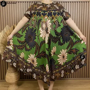 Daster Payung Jumbo XXL LD 120 Motif Batik Matahari terbaru Cocok Untuk Busui Dan Bumil Terbaru 2024