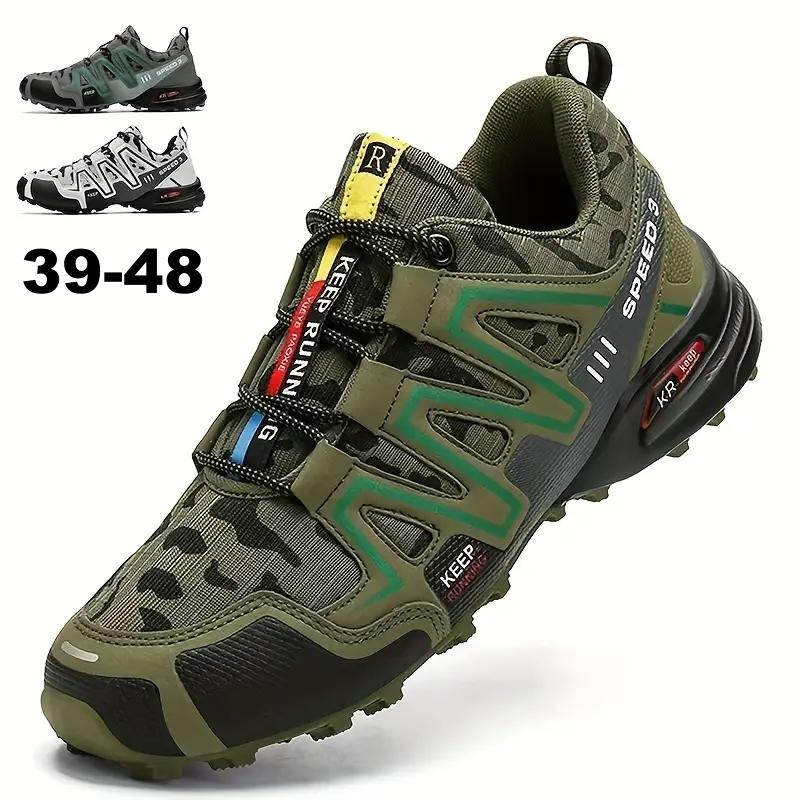 Men's Climbing Trekking Shoes Men Casual Shoes Breathable Wading Sneakers Men Non-Slip Outdoor Hiking Shoes Plus Size 39-48 0