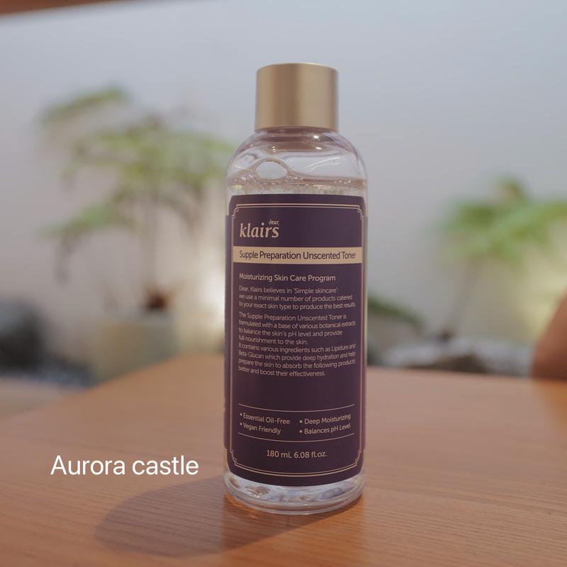 (FULL SIZE) - Nước hoa hồng Klairs Supple Preparation Unscented Toner 180ml