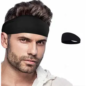 HappySport Bandana Headband Olahraga Elastic Sport Hairbands Yoga - A83