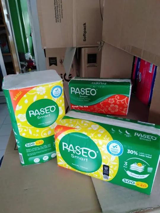 3 PACK TISSUE PASEO 540 SHEETS LBR / TISU MURAH / TISU PASEO - CLEANTIFY 6
