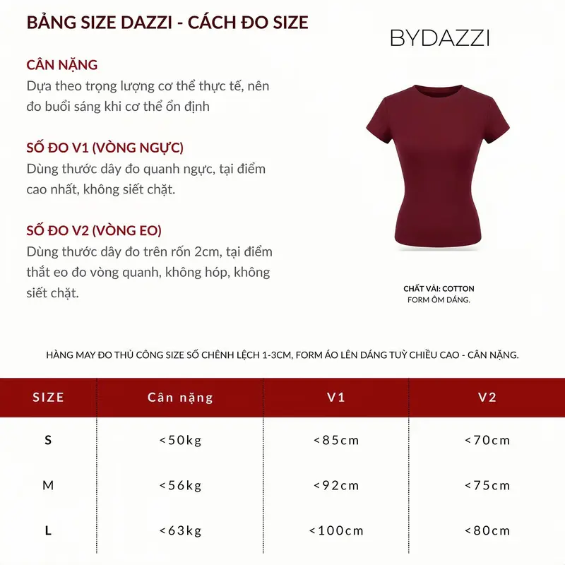 Áo thun trơn nữ cổ tròn vải cotton mịn DAZZI form ôm babytee Women A016 | BigBuy360 - bigbuy360.vn Áo thun trơn nữ cổ tròn vải cotton mịn DAZZI form ôm babytee Women A016 | BigBuy360 - bigbuy360.vn