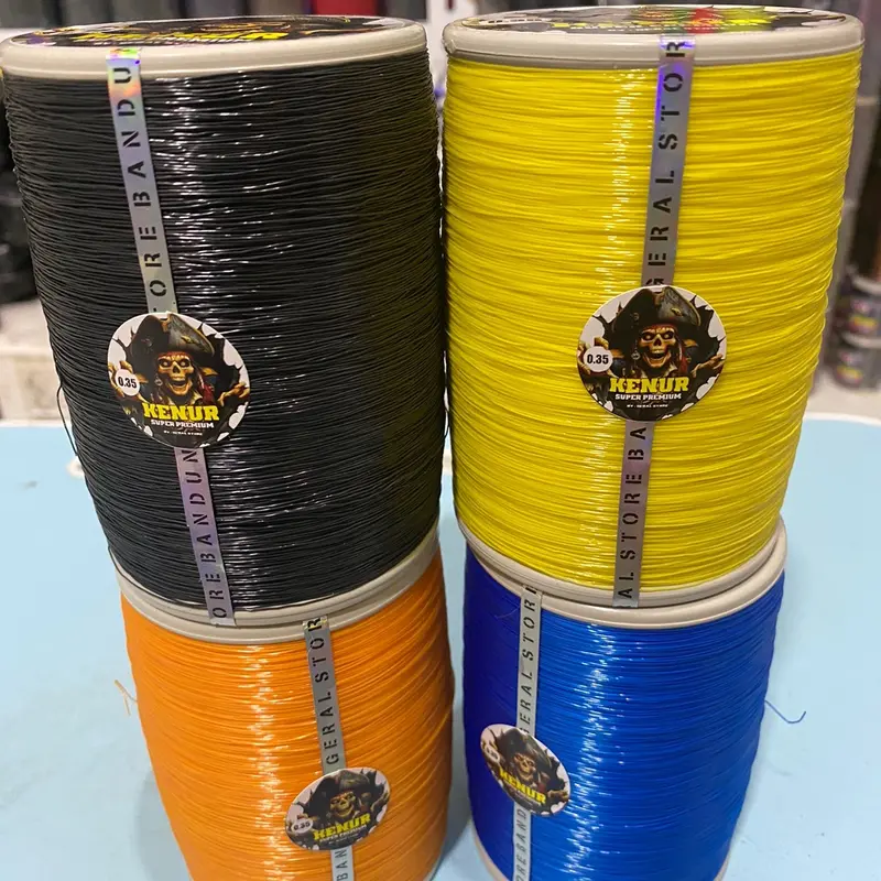 KENUR PENGULUR size 0,35 panjang 6000 yard. Kualitas premium super 1