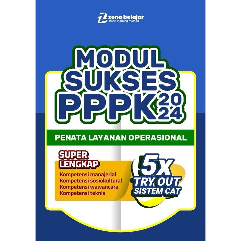 ￼Zona Belajar - Modul PPPK Formasi Penata Layanan Operasional 1