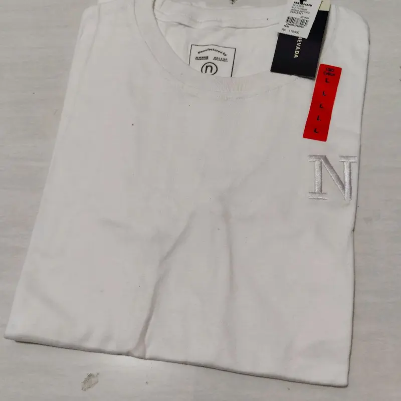Kaos Lengan Pendek N Unisex N V D dari Katun Combed24s Pria Wanita 4