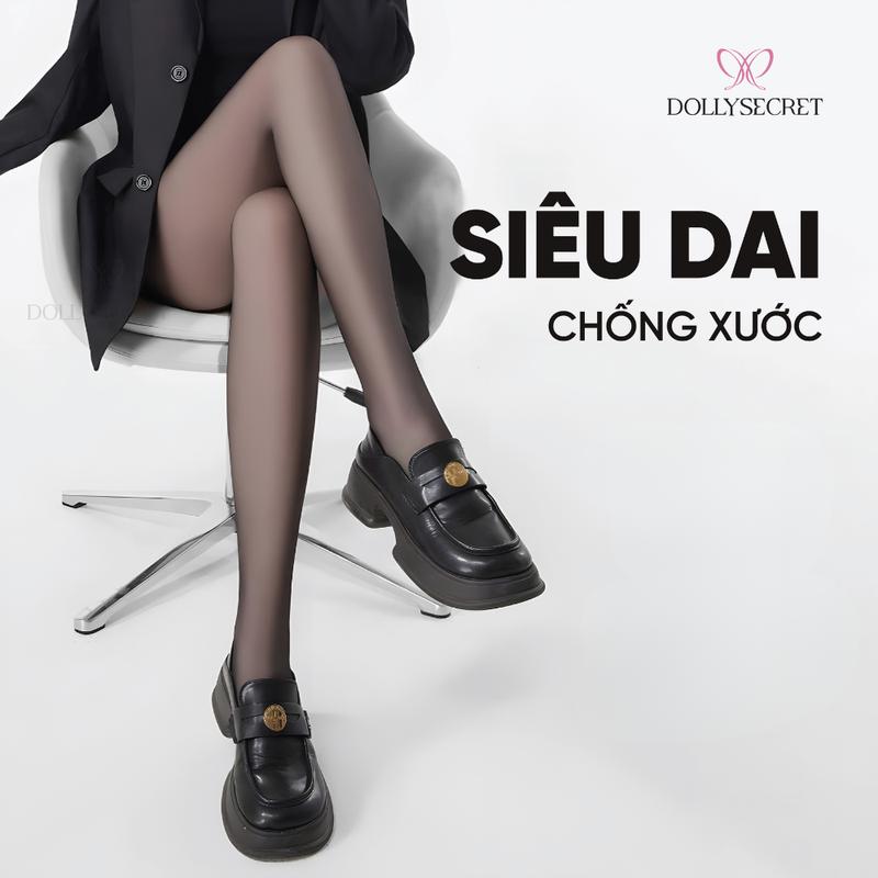 [BH 1 ĐỔI 1] Mã 38 -Quần Tất Chống Xước Siêu Dai DOLLY SECRET Mềm Mịn Che Khuyết Điểm Cao Cấp (<1m67,58kg) quần tất dolly quantat
