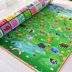COD Karpet Busa Polyfoam Uk 180x180 cm TEBAL 7MM Sampai 8MM Gambar Bolak Balik 2 Gambar Berbeda