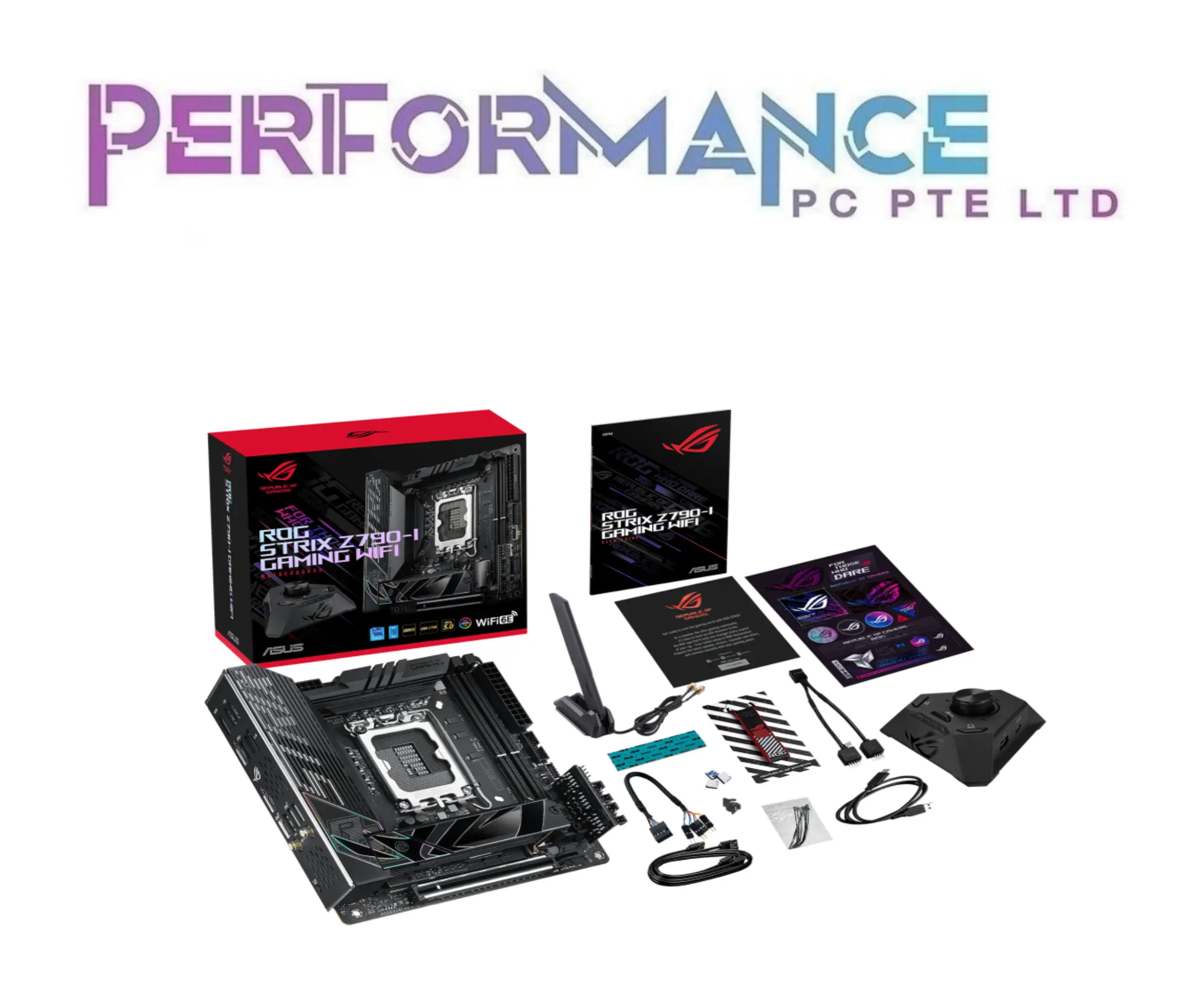 Asus ROG STRIX Z790-I Z790I Z790 I GAMING WIFI Gaming Motherboard (3 YEARS WARRANTY BY BAN LEONG TECHNOLOGIES PTE LTD)