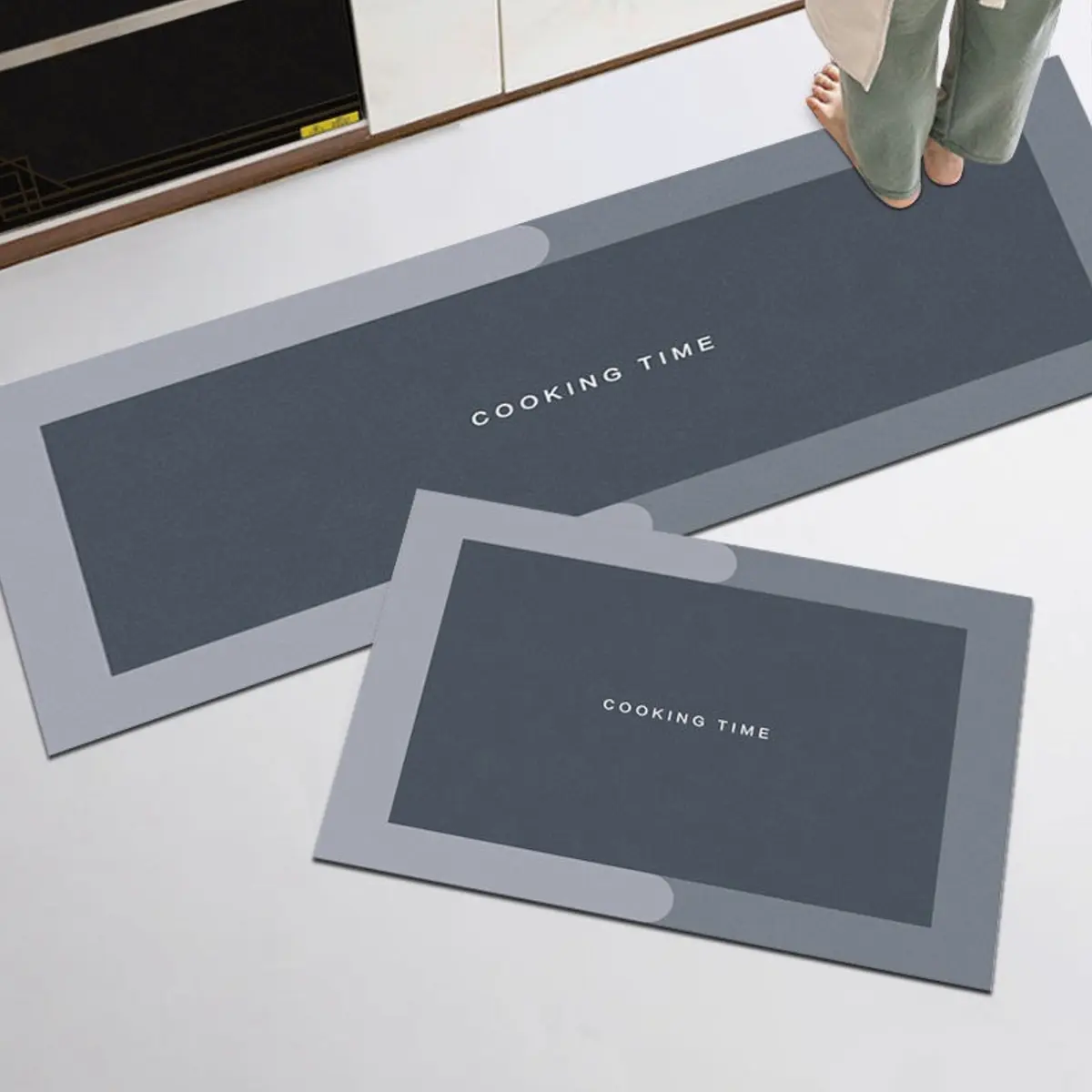 Kitchen Anti-Slip Super Bath Pad Kitchen Floor Mat Mud Pad Alas Kaki Dapur Modern Absorbent Diatom Carpet