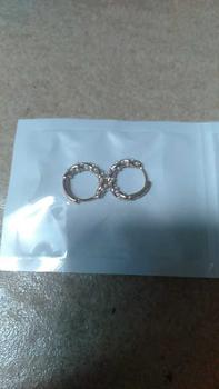 Product Review of Anting Bulat Mini Anting Bulat Kecil Model Kekinian AT662 Aksesoris Perhiasan from t**🌹 1