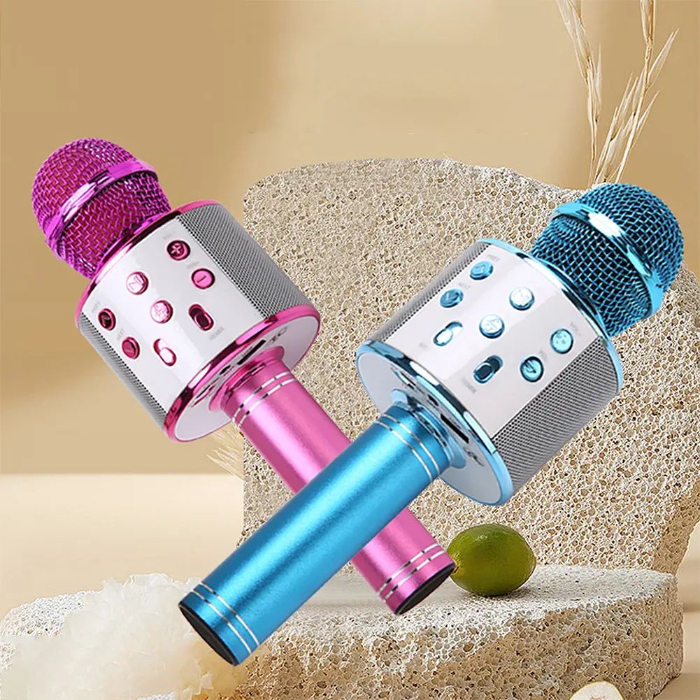 Micro Karaoke Không Dây Cầm Tay SH, Có USB, Loa Thay Đổi Giọng Nói, Thích Hợp Cho Máy Nghe Nhạc Và Ca Hát, KTV # 469281