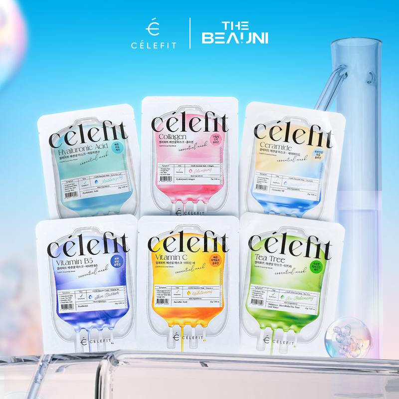 [KOC] COMBO 12 Mặt Nạ Cấp Ẩm, Dưỡng Da Celefit Essential Mask 25g