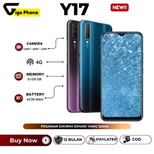 Handphone Y17 RAM 8GB+256GB FULLSET GARANSI 1 TAHUN BISA COD