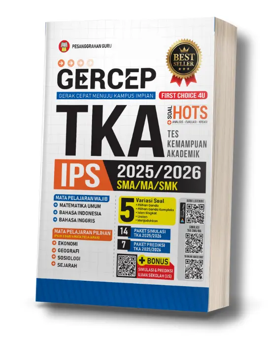 BUKU GERCEP TKA IPA IPS 2025/2026 SMA/MA/SMK (untuk masuk ke perguruan tinggi) 4