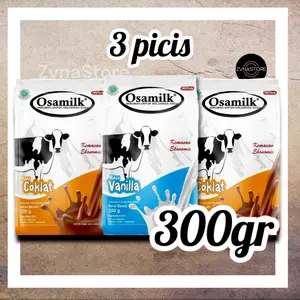 [3 PICIS]  SUSU OSAMILK 300gr COKELAT VANILA