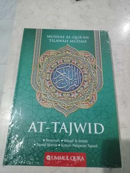 Product Review of Al-Quran At-Tajwid Ukuran JUMBO A4 HC Terjemah Waqaf Ibtida' Mushaf Al Qur'an At Tajwid Cocok Untuk Pemula Orantua Orang Tua Lansia Tajwid Warna Mudah Kolom Pelajaran Tajwid Waqof Ibtida Penerbit Ummul Qura from I**5 0