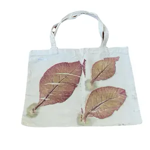 TOTE BAG SKANSA ECOPRINT - MOTIF DEDAUNAN (LIMITED EDITION)