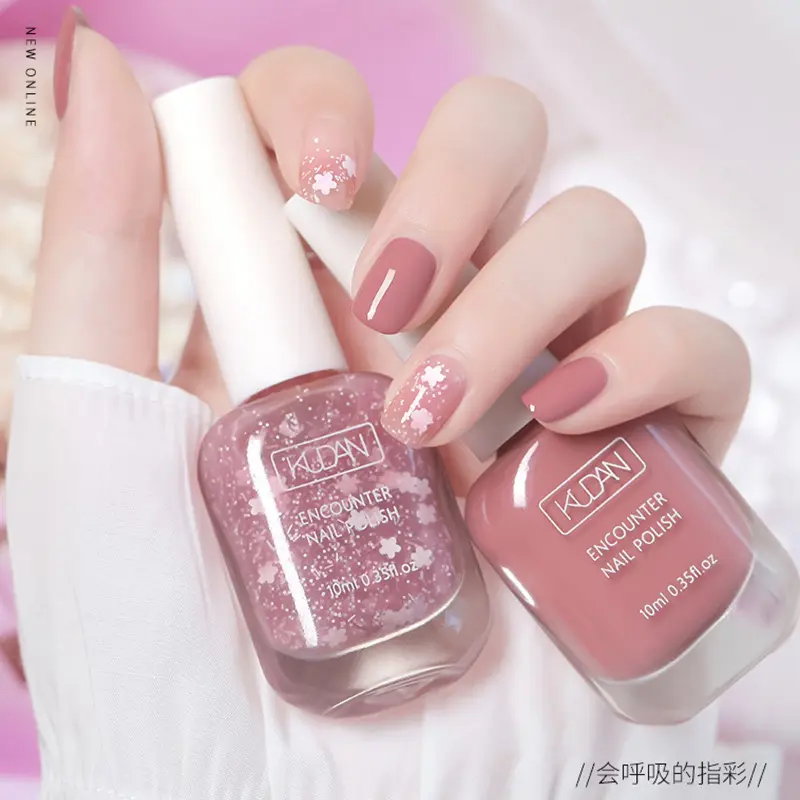 KUDAN Icy Jelly Gel Nail Polish Set of 19 Colors Including Red Pink Nude Gel Polish Kit UV LED Soak Off Polish Home DIY