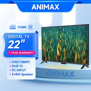 ( DIGITAL 22) ANIMAX NEW TV 22 inch HD Ready TV LED Televisi TV Digital 22 Inch 1Tahun Garansi（TCLG-A24B）menudukung port Hdmi dan usb ( harus pakai antena ) TV MURAH MONITOR