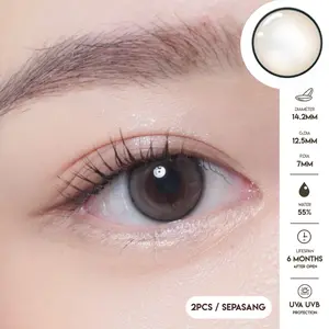 MIKHAYLOVESHOP Softlens Dawn Gray (Grey)