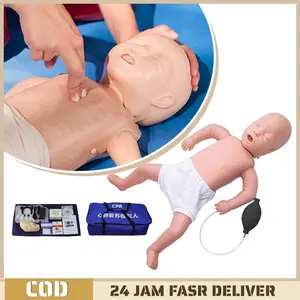 [COD]Standard Baby CPR Manikin AED Trainer Kit Prestan Manikin Infant CPR Training Manekin Bayi Resusitasi