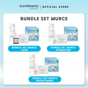 [BELI 5 PALING HEMAT] 5pcs Bundle Acne Set: Toner, Acne / Hydration / Brightening Serum, Water Bank Moisturizer 30gr + 2 Sachet Water Bank Moisturizer