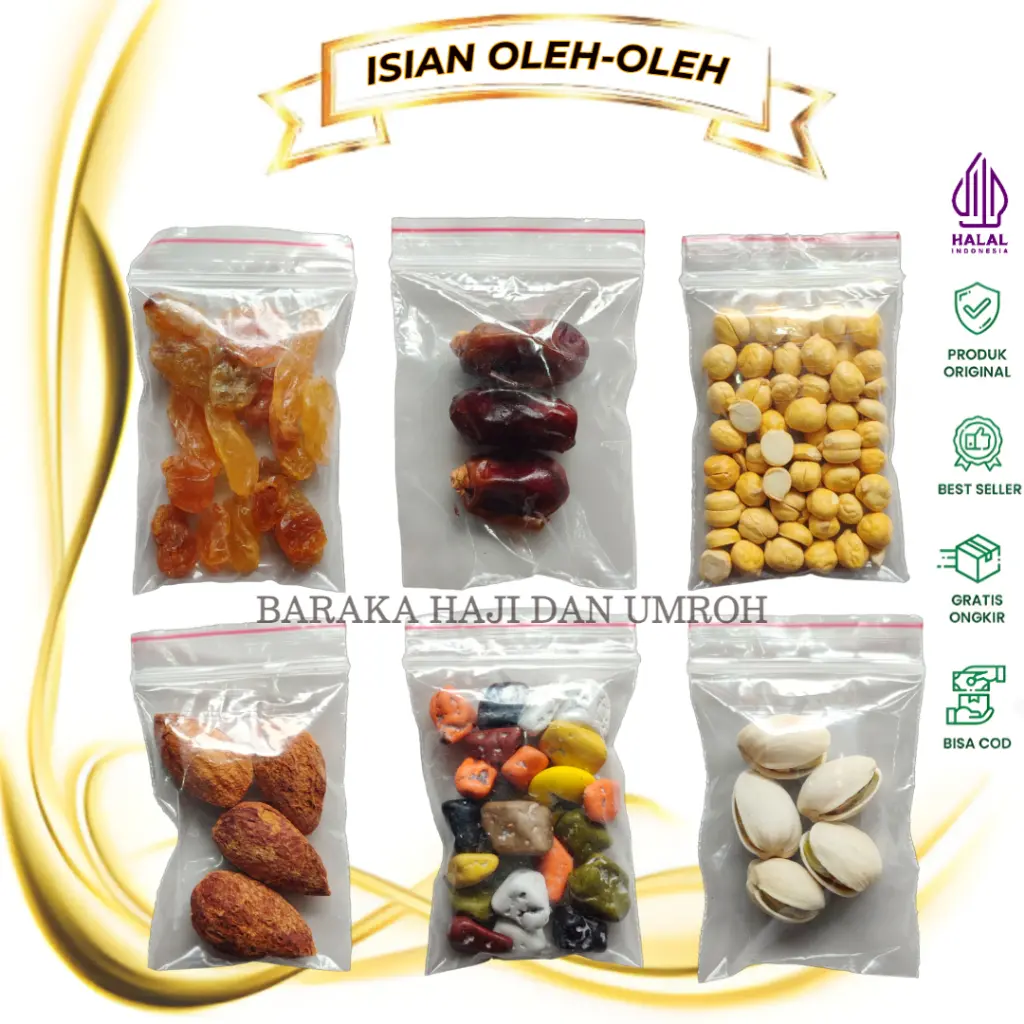 ISIAN PAKET OLEH-OLEH HAJI DAN UMROH SUKA-SUKA