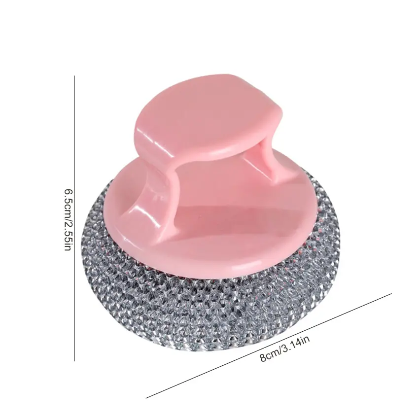 Strong stainless steel magic cleaning brush sponge for washing dishes bowl pots pans frying pan window cleaner kitchen tools