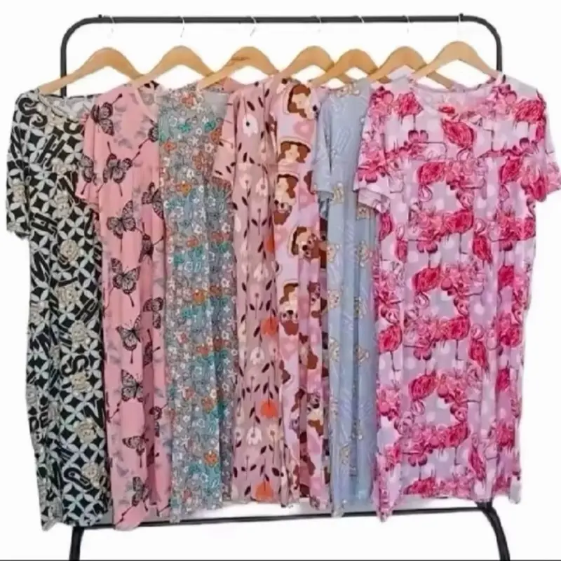 PROMO BANTING HARGA!! DASTER MURAH JUMBO MOTIF RANDOM Wanita keren rayon jumbomurah 3