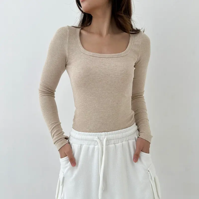 LING FASHION - MARS TOP BLOUSE ATASAN KNIT WANITA KOREAN TOP -PN 7